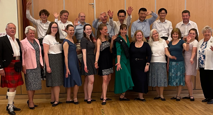 Darcey Bussell with Branch Dem Team